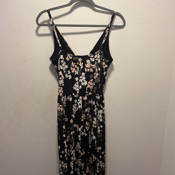 Kaileigh XL Wrap Floral Jumper Wide Leg Romantic Boho Cottagecore Wedding - Picture 2 of 7